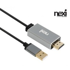 넥시 NX1099 USB2.0 HDMI 캡처 보드 케이블타입 2M/NX-CAP01/HDMI 4K 30Hz 입력/1080P 30Hz 프레임 녹화및 실시간 스트리밍