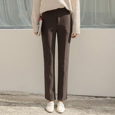 캣츠로맨스 다이어트 와이드밴딩 기모 일자슬랙스(9부&10부 2type)