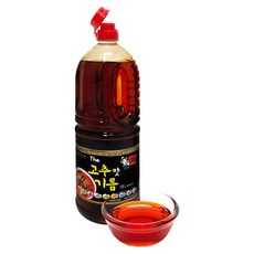 청정식품 고추맛기름 향기름 매운 고추기름 160ml 1.8L, CJS001_고추기름 1.8L, 1개