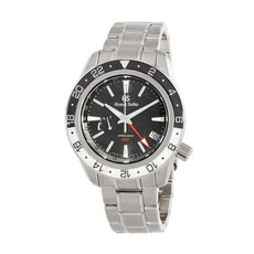 Grand Seiko 그랜드 세이코 스포츠 GMT 스프링 드라이브 블랙 다이얼 남성용 시계 SBGE277