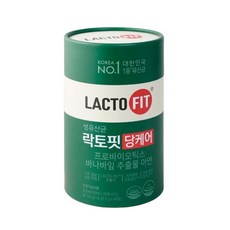 [정품발송] 종근당건강 락토핏 당케어 생유산균 프로바이오틱스 2g 60포 1통 429514, 60개