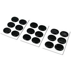 해외FarBoat 18Pcs Drum Damper Mute Silica Gel Dampener Silencer Pad Silicone Oval Accessories for D, 상세 설명 참조0