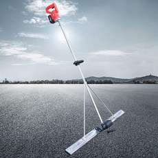 21V 전기 콘크리트 나사 진동자 키트 150cm 표면 플로팅 도마 진동 도구 배터리 구동 59인치 삽 150M 레벨링 자, 1개