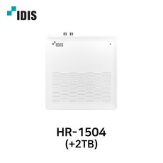 아이디스 HR-1504(2TB) 500만화소 4채널 DVR 국산 녹화기 HD-TVI, 1개 - hr-1504