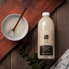 누룩공방배나무실 다정한 쌀누룩 찹쌀요거트 1000ml 발효음료, 2병