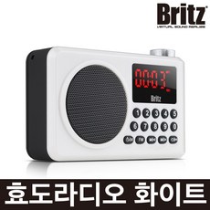 브리츠 BZ-LV990 블루투스 라디오 스피커, 화이트