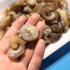 손질 해삼 슬라이스 해삼채 200g 남해안 해산물 불린해삼 중식재료