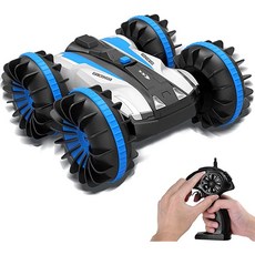 B 앰프 F RC 자동차 방수 원격 제어 4WD 6CH 2 4G 모든 지형 RC 차량 1 16 스케일 더블 사이드 스턴트 차량 크리스마스 생일 선물용 360도 스핀, 상세페이지 참조