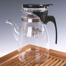 사마 표일배 900ml B04 유리 티포트 티메이커 다도 티팟, 투명, 1개