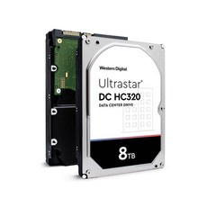 HGST Ultrastar DC HC320 HUS728T8TALE6L4 8TB 7.2K RPM SATA 6Gb/s 512e 3.5" Hard Drives, 단일상품