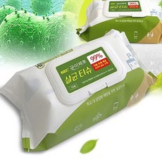 균이제로 살균 소독 티슈 75매 x 6팩, 6개