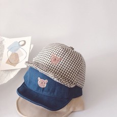 아기곰돌이모자