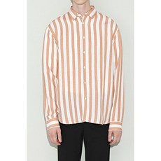 [customellow] brushed bold stripe shirt _CWSAM19281PIX