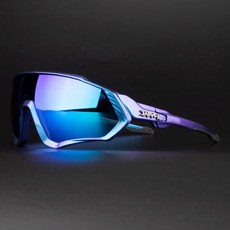 Kapvoe 남성용 광변색 사이클링 안경 자전거 선글라스 스포츠 MTB 라이딩 보호 UV400, 20 28_03 1lens, 1개