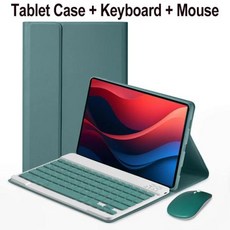 레노버샤오신키보드케이스 호환 태블릿 키보드케이스 Lenovo Xiaoxin 패드 2024 분리형 블루투스 키보드 Tab M11 11 인치 TB330FU TB331FC, 1개, 없음, 86) Dark Green B - Portuguese