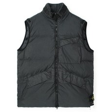 스톤아일랜드크링클랩스패딩조끼