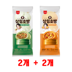 삼립 호빵 발효미종 생생야채 + 알찬피자, 2세트, 360g