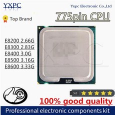 듀오 CPU 프로세서 소켓 775 E8200 2.66G E8300 2.83G E8400 3.0G E8500 3.16G E8600 3.33G, 04 E8400