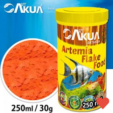 수족관 용품 담수 모든 고단백 먹이 전용 사료 250ml, 30g, 1개