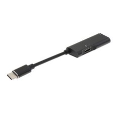 Zeyuan HTC 휴대폰 용 DAC 칩이 장착 된 3.5mm 오디오 컨버터 케이블 용 Type-C 검정색