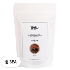 청년농원 저온가공 감잎차 삼각티백, 50g, 50개입, 3개