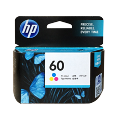 HP60 XL 정품잉크 HP F2480F4250 F2410 D2660 F4480 Deskjet D5560 F2410 CC640WA CC643WA CC641WA CC644WA, 2. 칼라표준용량정품잉크, 1개