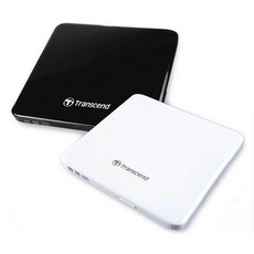 [Transcend] Extra Slim Portable CD/DVD Writer TS8XDVDS-K (정품박스/외장형/USB) [블랙], 1개