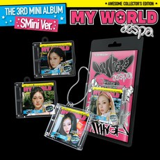 에스파 (aespa) - My World : SMini Ver. (에스파 미니앨범 3집 스마트앨범. CD 아님. 커버 랜덤) - 에스파앨범cd플레이어