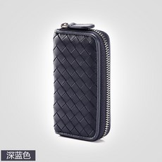 2018 스웨이드 위빙 키홀더 지퍼 백 리얼 레더 남 여성 동전 커플