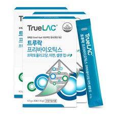 [KT알파쇼핑]트루락 프리바이오틱스 아연 유산균 4.5g* 30포 3박스, 3개, 4.5g