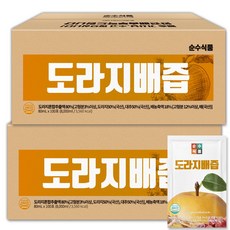 순수식품 도라지배즙 실속형, 80ml, 200개