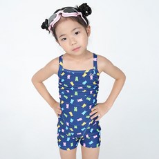 알앤엘 스위트 젤리 V백 여아 2부 수영복
