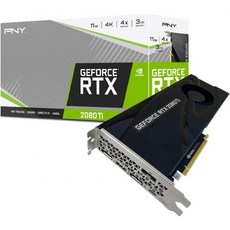 그래픽카드 PNY VCG2080T11BLMPB 지포스 RTX 2080 Ti 11GB 블로어 그래픽 카드 613518, RTX 2080 Ti 11GB Blower Editio