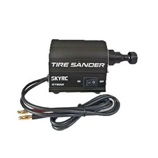 SKYRC RTS001 타이어 샌딩기 DC 모터 심 제거 타이어 샌딩기 SK 600150 7.2V 12V DC 입력, black, 1개