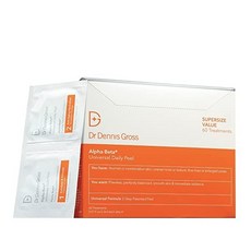 Dr. Dennis Gross Alpha Beta Universal Daily Peel: for Uneven Tone or Texture and Fine Lines or Enlar, 60 Count