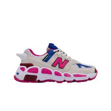 뉴발란스 정품 x 살레헤 벰버리 574 유르트 핑크 블루 New Balance x Salehe Bembury 574 Yurt Pink Blue