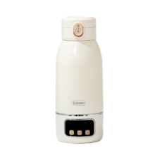 휴대용 무선 가열 원터치 보온병/여행 외출용 분유포트500ml, 1개