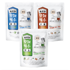 팔도 솜씨당 오늘육수 3.5g x 20개 / 멸치 사골 채소, 1개