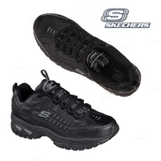 스케쳐스 SPORT 트리플 블랙 쿠셔닝 워킹화 운동화