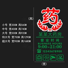 약국약자시트지