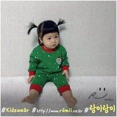 람이람이 [XS S]베이비룩 크리스마스 슈트 여아 남아 유아 베베 아기 베이비 아동 인싸 데일리 추천 블루머