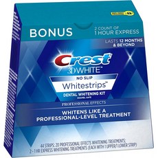 Crest 3D White Professional Effects Whitestrips 20 Crestrips + Crest 3D White 1 Hour Express Whitestrips 2 Creates -