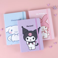 산리오 양장 다이어리 쿠로미 시나모롤 마이멜로디 월간 스케줄러 위클리 플래너 다이어리