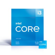 박스 병행상품 인텔 코어10세대 i3-10105F CPU (코멧레이크리프레시 LGA1200 쿨러포함), 선택하세요 - 10세대cpu