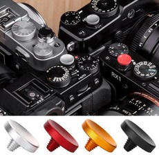 내구성 트리거 셔터 릴리스 버튼 SLR 마이크로 카메라 액세서리 후지 필름 XT2 XT XT10 XT20 XT30 스몰리그용 4 피스, 1개