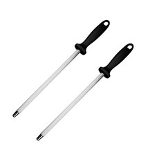 라이프핵 고강도 봉 칼갈이 야스리 연마봉, 실버 2개, 2개