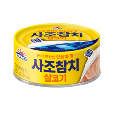 살코기참치캔 안심따개 사조해표 실온 150g, 2개