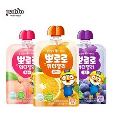 뽀로로워터젤리3종세트_복숭아120ml*10개+포도120ml*10개+오렌지120ml*10개, 1개