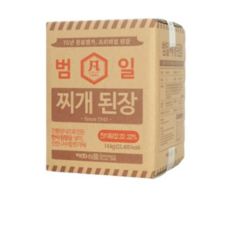 범일 찌개된장 14kg (하루 배송 99%), 1개