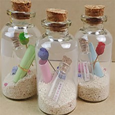 앤트리 연말 파티 메시지 랜덤 유리병편지